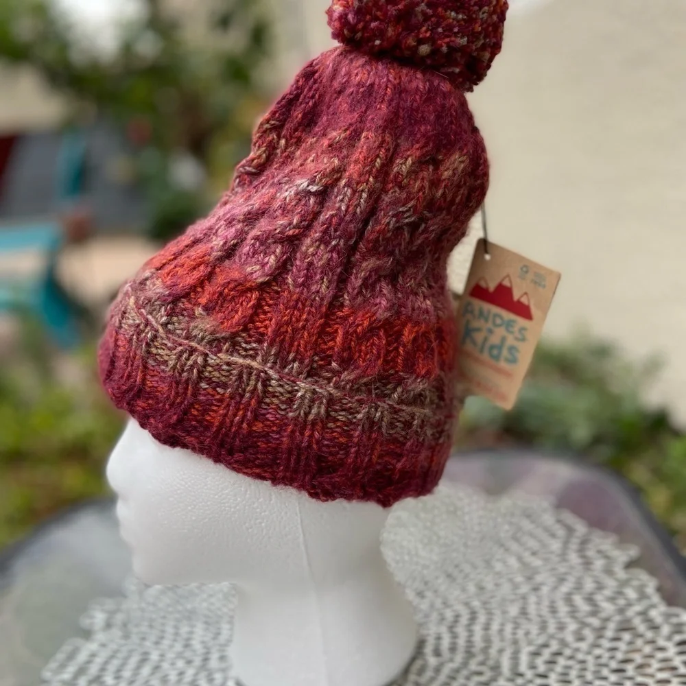 Andes Kids Handmade Knit Hat, Youth/child